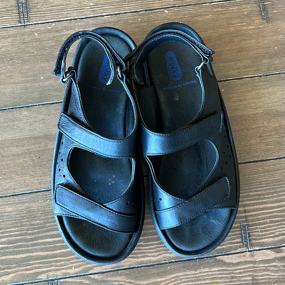 Adjustable sandals by Wolky size 38